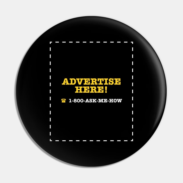 Advertise Here - White Pin by vo_maria