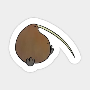 Round Kiwi Bird Magnet