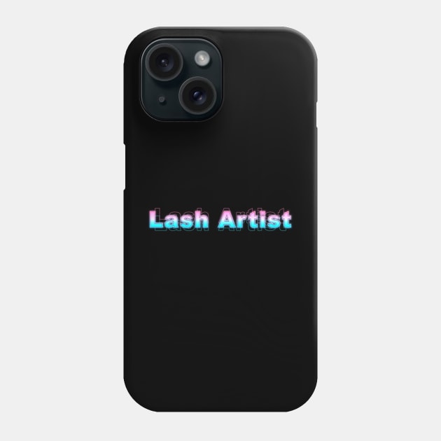 Lash Artist Phone Case by Sanzida Design