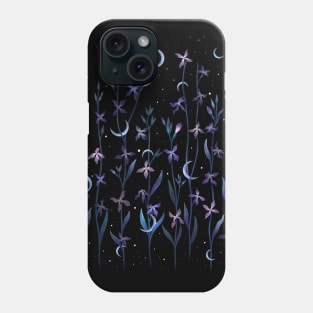 Greeting to the Moon - Matthiola longipetala Phone Case