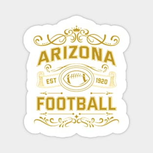 Vintage Arizona Football Magnet