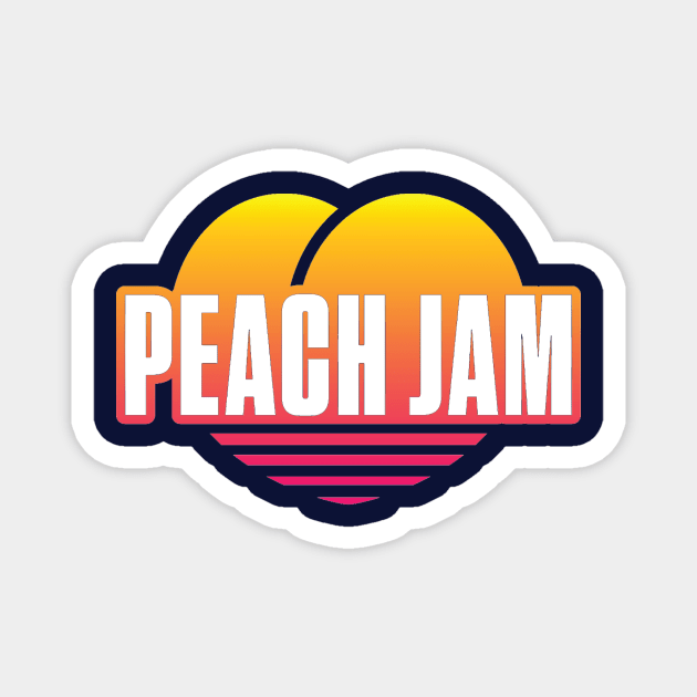 Peach Jam Pictures Magnet by ProblemAttic