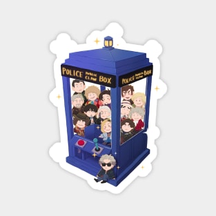 Police public claw box Magnet