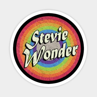 Vintage Style - stevie wonder Magnet