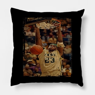 Lebron James Vintage Pillow