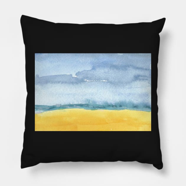 Jersey Shore Pillow by ElizaC