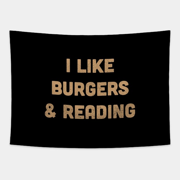 Burgers & Reading Tapestry by Commykaze