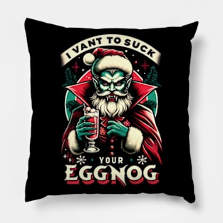 Santa Claus as a vampire Pillow