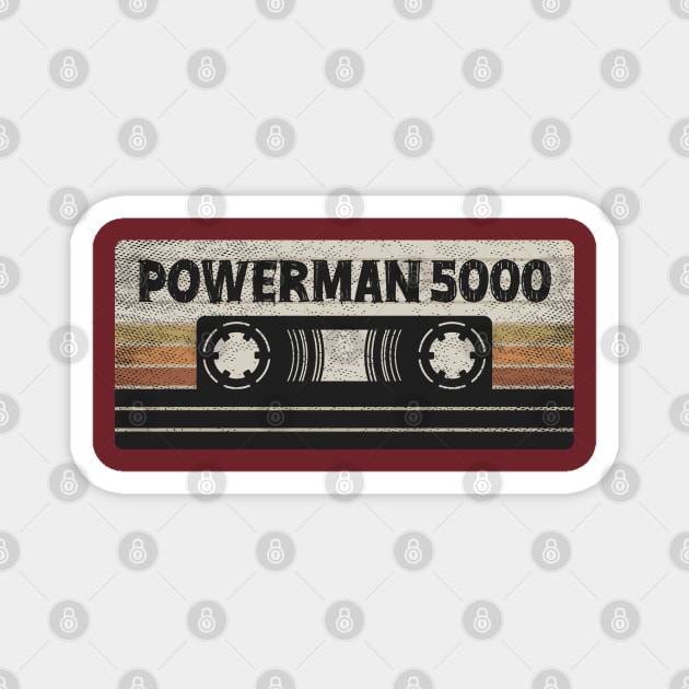 Powerman 5000 Mix Tape Magnet by getinsideart