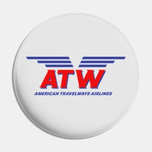 American Travelways Airlines Pin