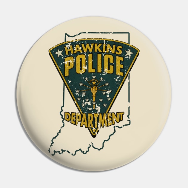 Hawkins Police Department Pin by JCD666