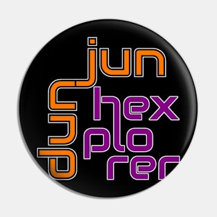 Dunjun Hexplorer Logo Pin