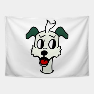 Minimalistic 30s cartoon style doggy Tapestry