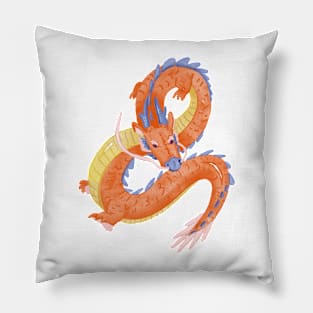 Red Dragon Pillow