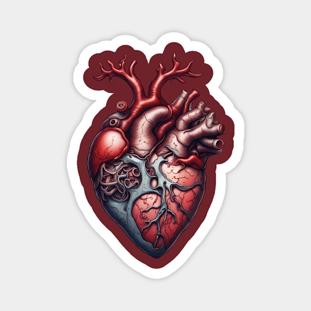 Anatomical heart Magnet by LM Designs by DS