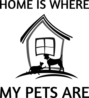 Home Is Where My Pets Are Magnet