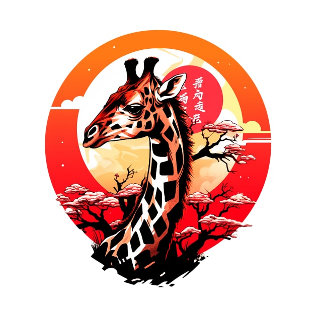 giraffe by piratesnow