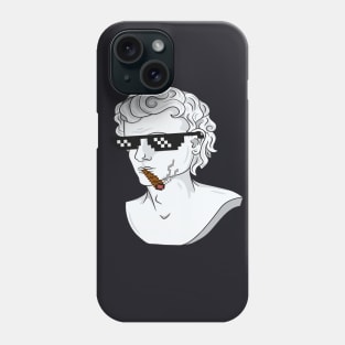 Philosopher with Boss-Glasses Phone Case