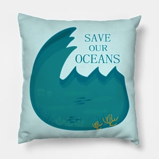 Save Our Oceans Pillow