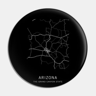 Arizona State Road Map Pin