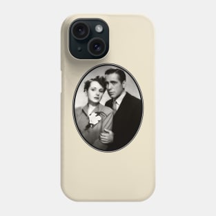 Humphrey Bogart & Mary Astor In The Maltese Falcon Phone Case