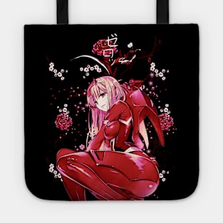 Red Higanbana Garden Tote