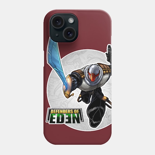 Defenders of Eden - BlackCard Phone Case by Ideasfrommars