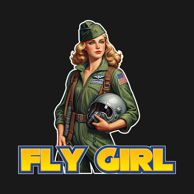 Fly Girl by Rawlifegraphic