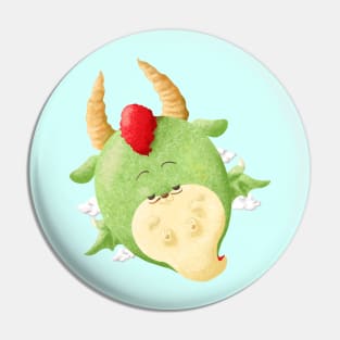 Dragon Floating on Sky Pin