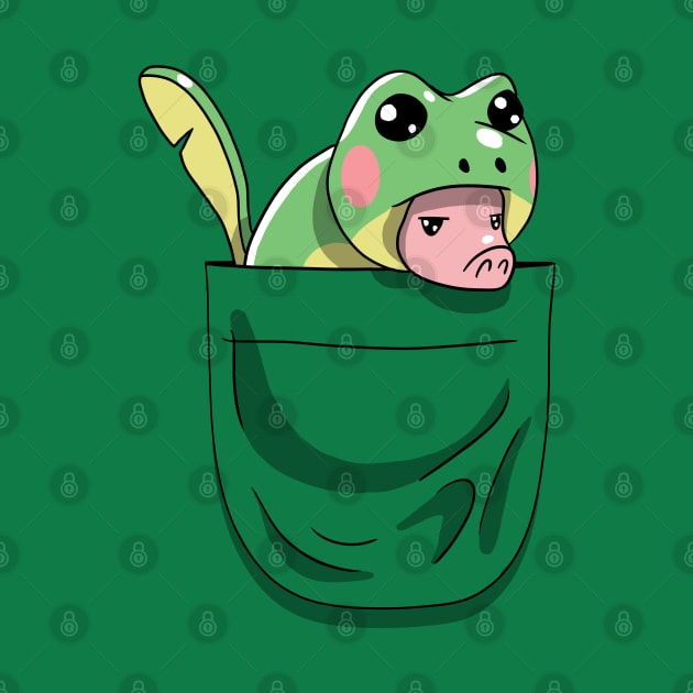 Hog in a Frog in a Pocket by CCDesign