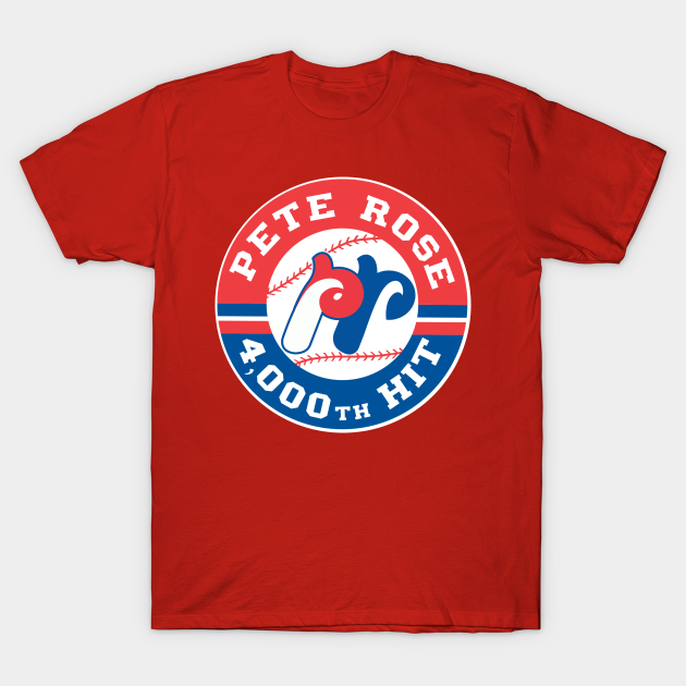 Discover 4000th Hit! - Pete Rose - T-Shirt