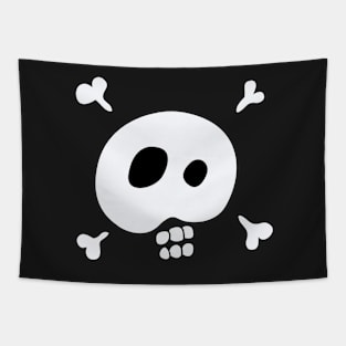 Skulls and Bones Tapestry