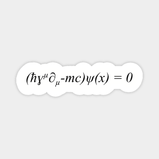 Dirac Equation Magnet