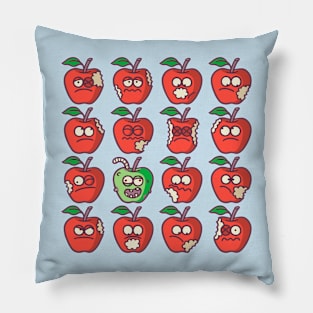 Zombie apple Pillow