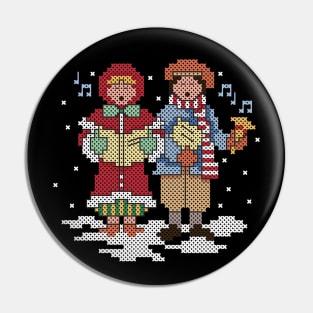 Carolers Pin