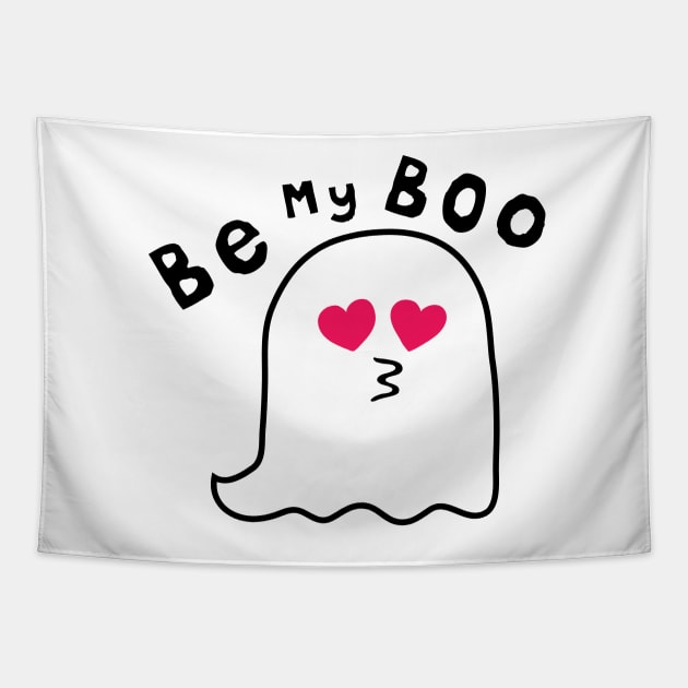 Be My Boo (Halloween) Tapestry by MichellePhong