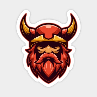 Devil Viking Magnet