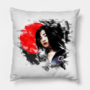 Japanese Girl Pillow