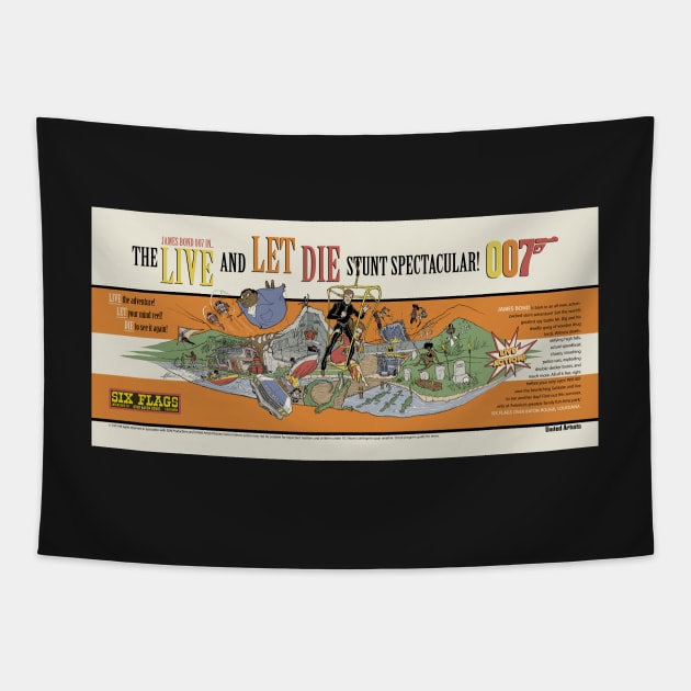 LALD STUNT SPECTACULAR Tapestry by MattGourley
