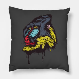 Art Mandrill Pillow