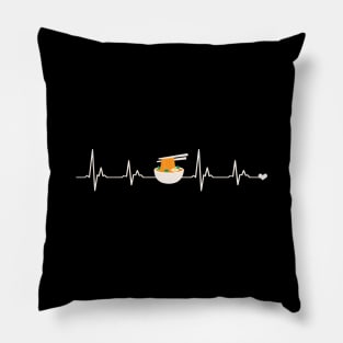 Ramen Heartbeat Japanese Pillow