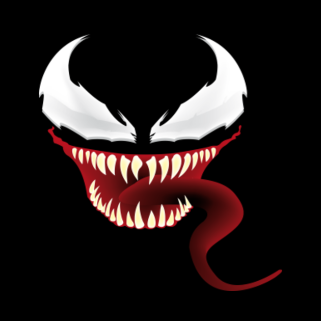 Venom Face - Venom - Pillow | TeePublic