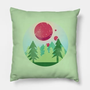 Forest Moon Pillow