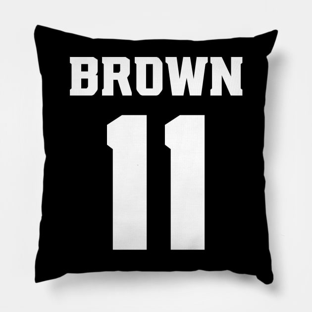 AJ Brown Titans Pillow by Cabello's