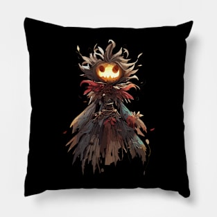 Spooky Scarecrow Pillow