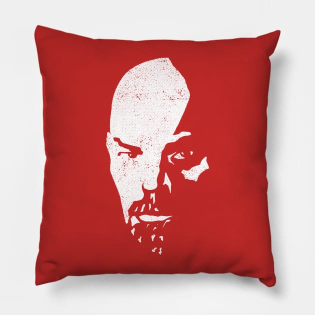 Lenin Portrait Pillow by zeno27