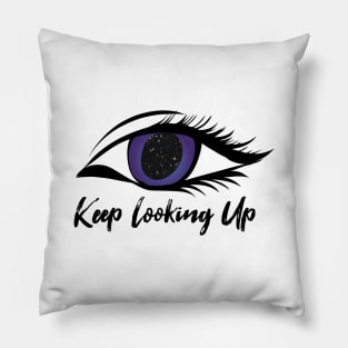 Universe Keep Looking Up Pillow
