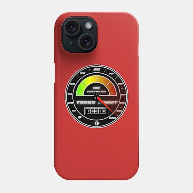 Turbo Boost! Phone Case by C E Richards