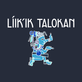 Líik'ik Talokan - Woman drawing - Inverted version T-Shirt