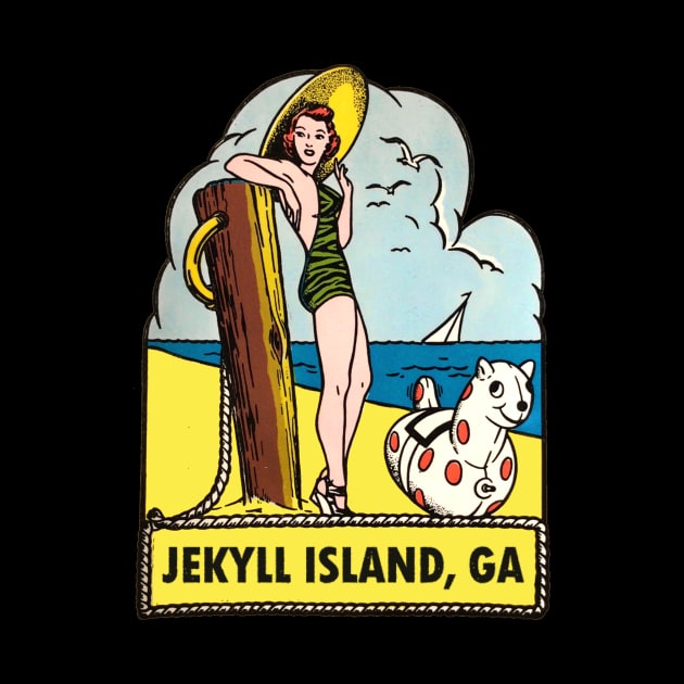 Jekyll Island Georgia Vintage by Hilda74
